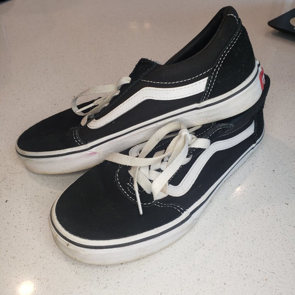 Espadrilles WARD, noir/blanc VANS - YOUTH 5 - Picture 4 of 8